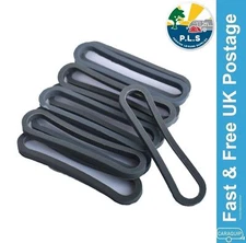 10 x Tent Awning Rubber Band Strap 80mm Long Caravan Motorhome Camping Gazebo