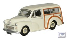 76MMT001 Oxford Diecast OO Gauge Morris Minor Traveller Old English White