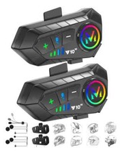 Bluetooth Helmet Intercom Headphones for Motorcycle 1pcs