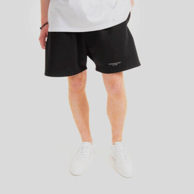 $191 Stampd Men's Black Essential Tech Sweat Shorts Size Small