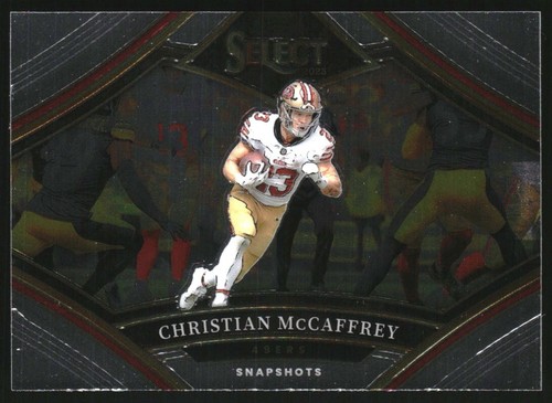 Christian McCaffrey #3 2023 Panini Select Snapshots card