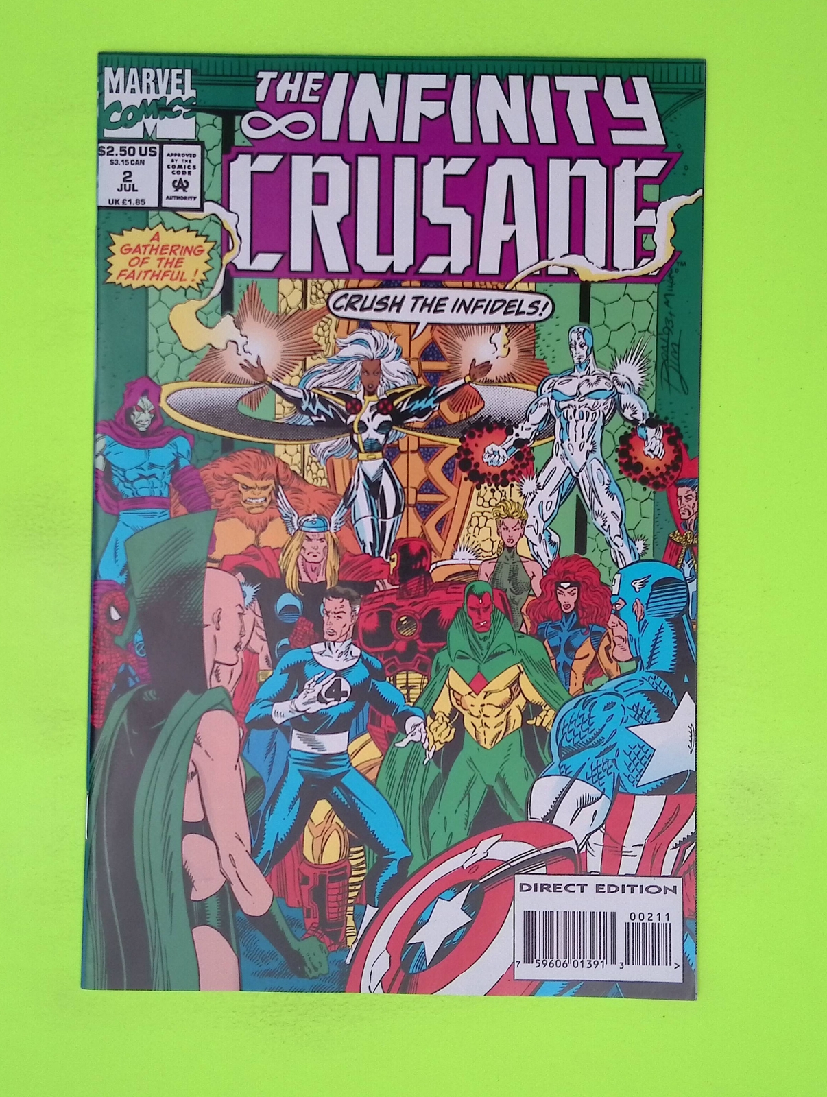 Infinity Crusade #2 1993 Marvel Comics Mid Grade Comic Book K28-64