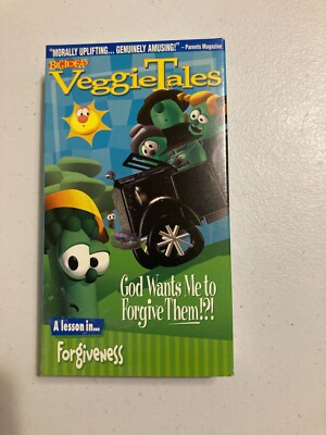 VeggieTales - God Wants Me to Forgive Them (VHS) for sale online