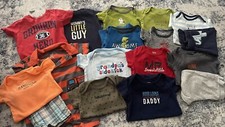 Huge Lot Baby Boys Mixed Summer/Fall Clothes Size 6M 15 pieces