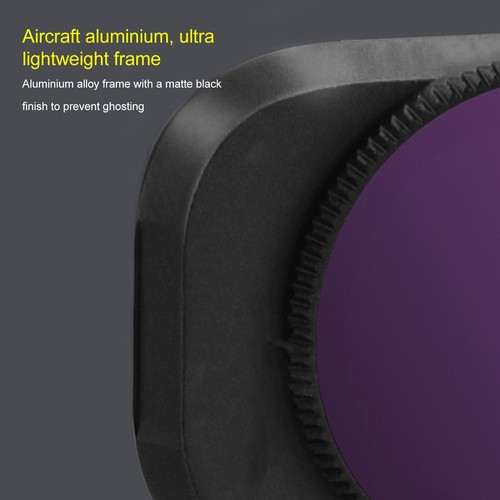 UV Kamera Filter RC Drohnenfilter Wasserdicht Stoßfest Aluminiumlegierung Rahmen für