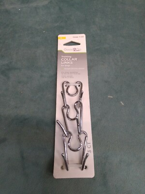 Good Go Dog Training Collar Links Size medium 18-30lbs NWT