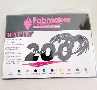 Sturdy MTG Sleeves Matte Back Finish, Perfect Shuffling - Protect All  Your... | eBay