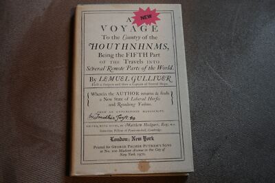 A New Voyage to the Country of the Houyhnhnms [Hardcover] SWIFT, Jonathan