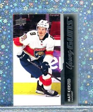 🏒 2021-22 Upper Deck MATT KIERSTED Young Guns #244 Florida Panthers🚨Rookie RC