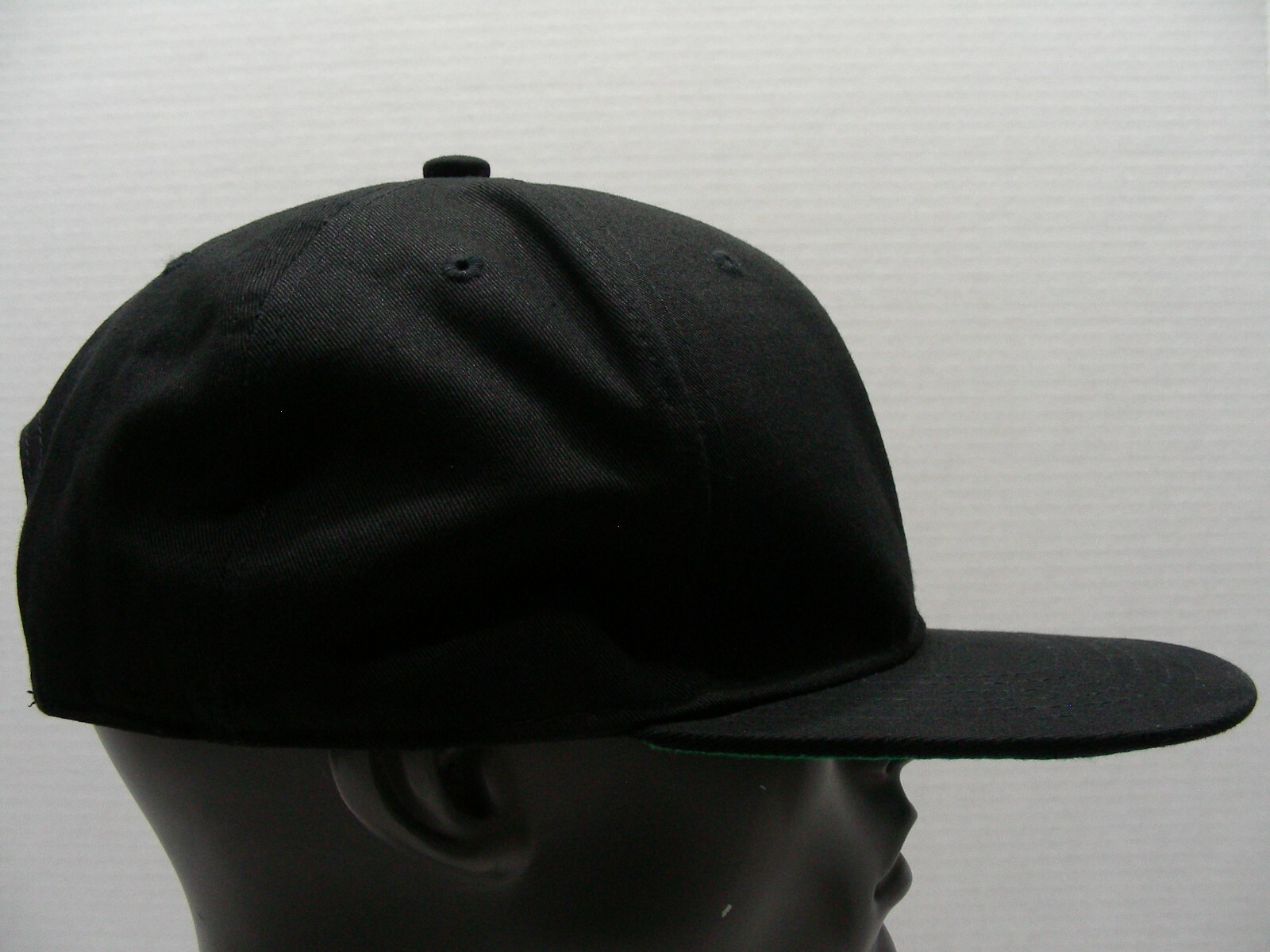 BK - Solid Black - One Size Adjustable SNAPBACK B… - image 3