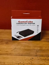 NEW Gamecube Controller Adapter 4-Port For Switch / Wii U / PC Model HS-WU025