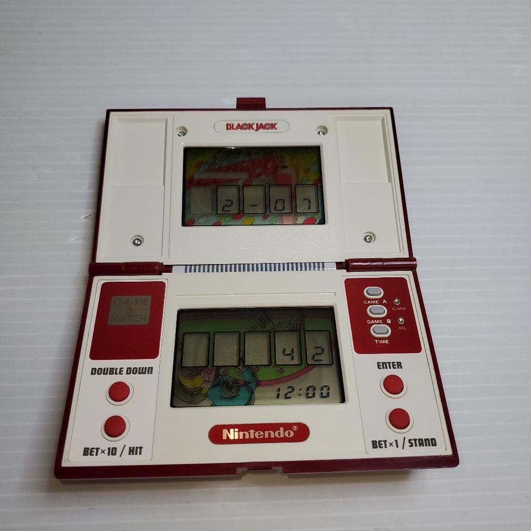 Nintendo Blackjack ゲームウォッチ　ブラックジャック Nintendo Game & Watch BLACK JACK Multi Screen | eBay