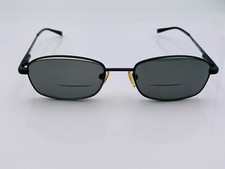 Vintage Rochester Optical Fort Black Marble Oval Sunglasses FRAMES ONLY