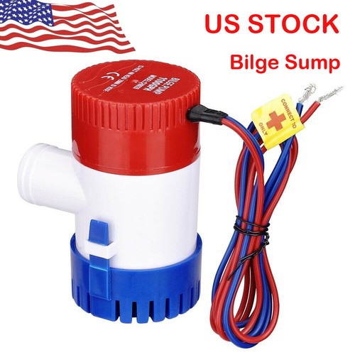 "Bomba de agua de sentina sumergible no automática para barco 1-1/8" - Imagen 12 de 12