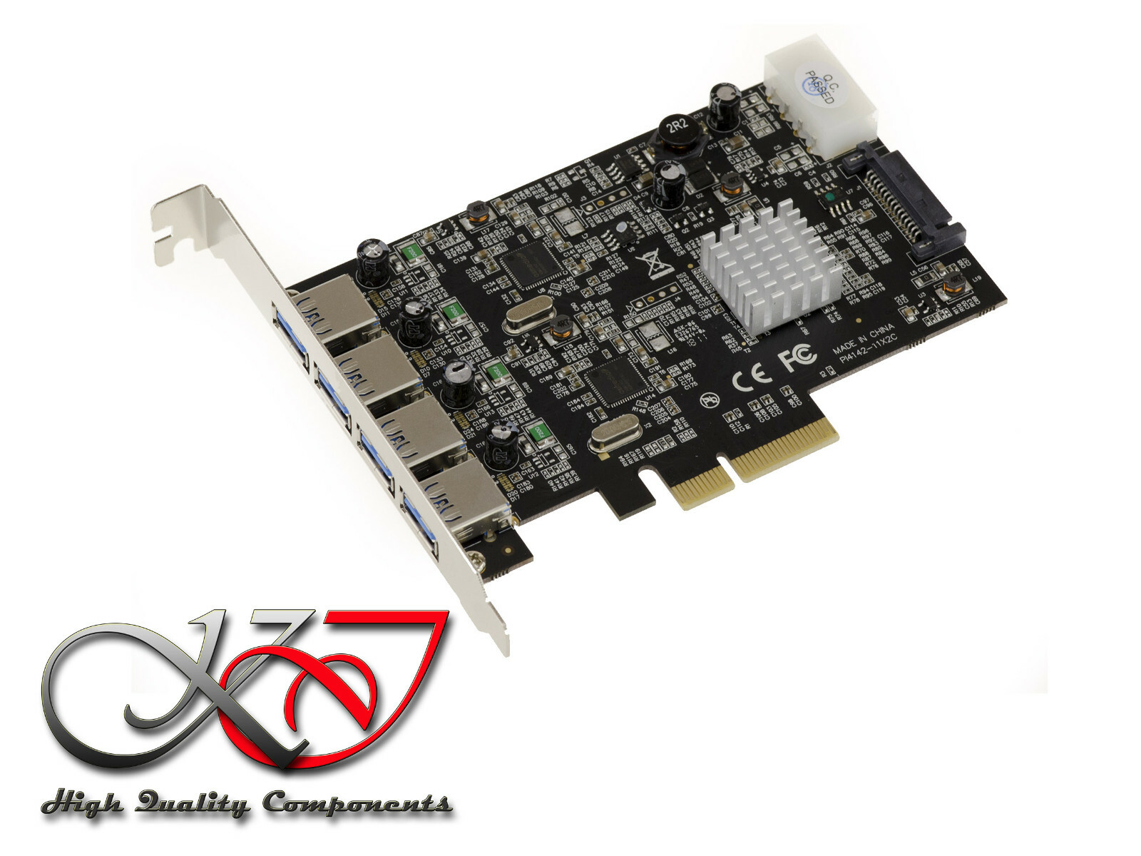 Pcie USB 3.1 10 GB - 4 Porte Tipo A USB3.1 Superspeed - Dual Core 20G