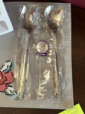 Heritage Mint LTD Royal MASTER SALAD SET 2 Piece Set ROYAL ALISTER HF22-6