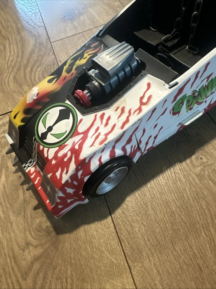 Spawn Mobile 1994 1ª Serie Todd McFarlane Coche de Juguete Lanzacohetes Lateral De Colección Foto 4 de 4