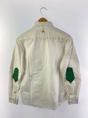 visvim elbow patch Long Sleeve Shirts white S Used - Picture 2 of 6