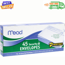  10 Envelopes Self Seal Security Tinted Envelopes for Privacy  Business, Peel a