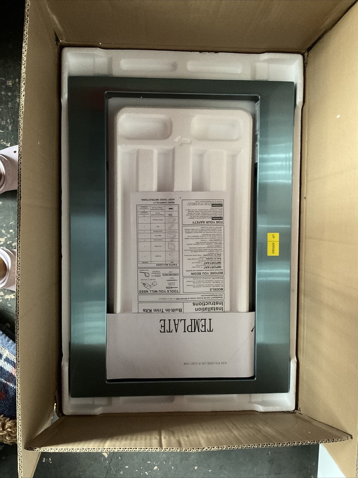 GE JX7227SLSS 27" Microwave Trim Kit Stainless Steel 84691827351 eBay