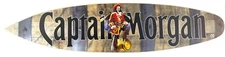 Captain Morgan Sign 4 Foot Surfboard