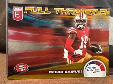2020 Deebo Samuel Panini Donruss Elite Orange Full Throttle /25 49ers 🔥🔥🔥