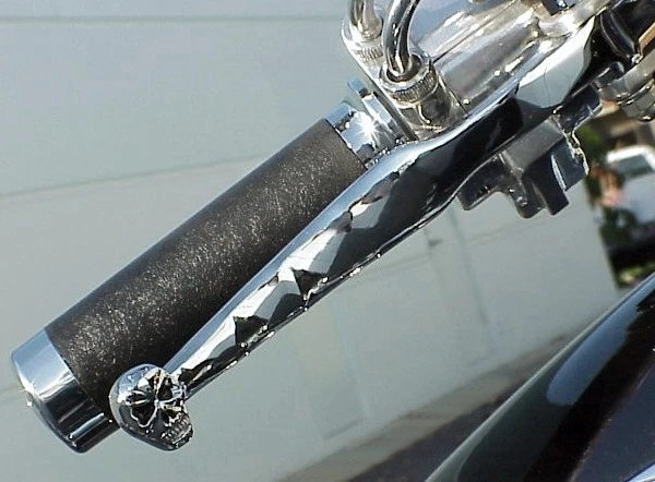 Suzuki Intruder 750 800 1400 Boulevard S50 S83 1990-2007 cromo calavera palancas Foto 2 de 2