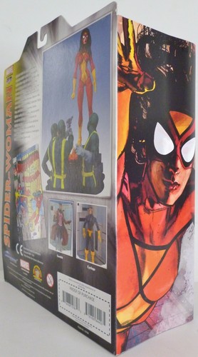 SPIDER-WOMAN (JESSICA DREW) Marvel Select 7" inch Action Figure with Base 2014 - Picture 3 of 4