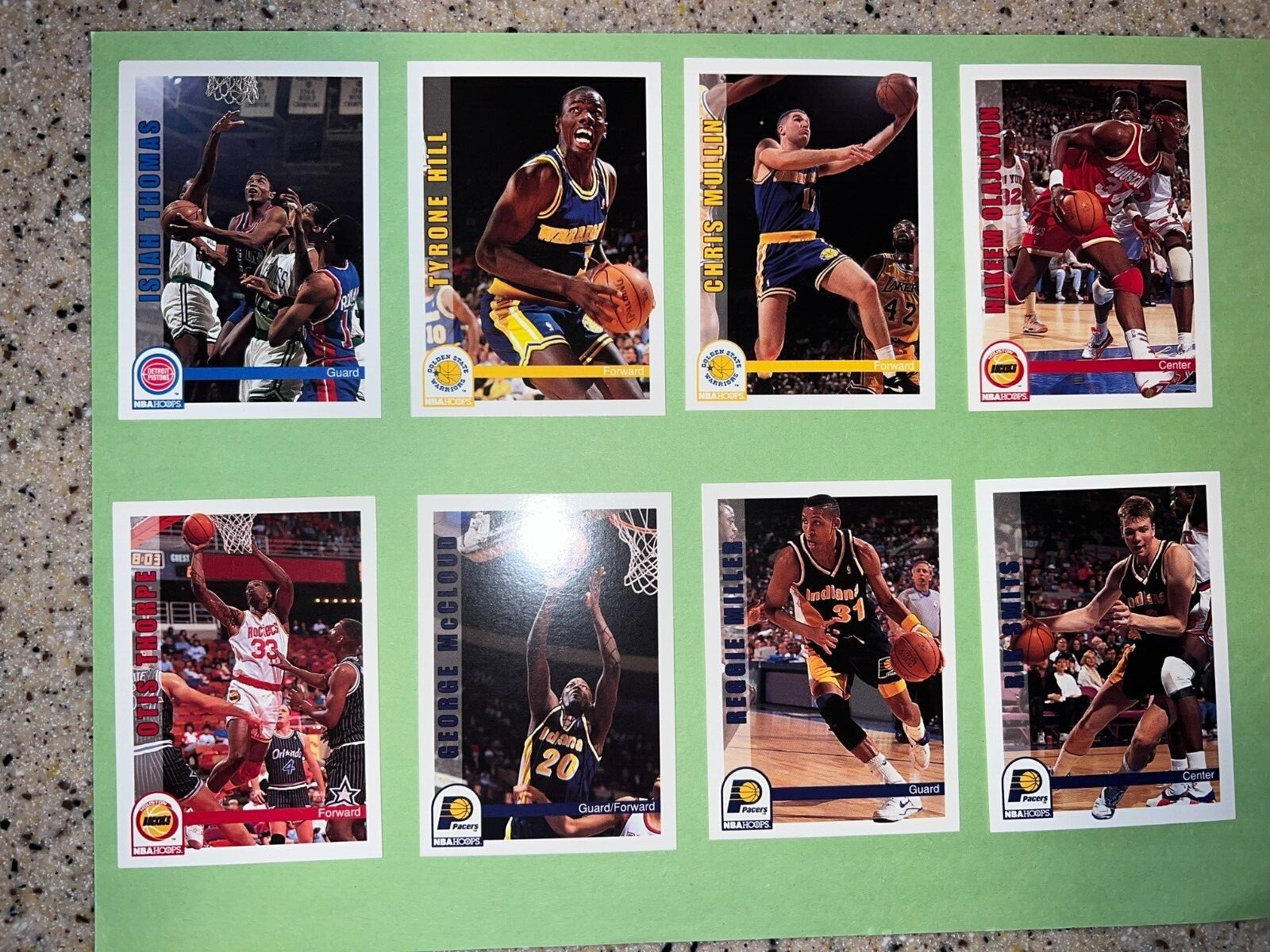 1992-93 NBA HOOPS BASE BASKETBALL CARDS YOU CHOOSE 8-486 NBA CARD FREE ...