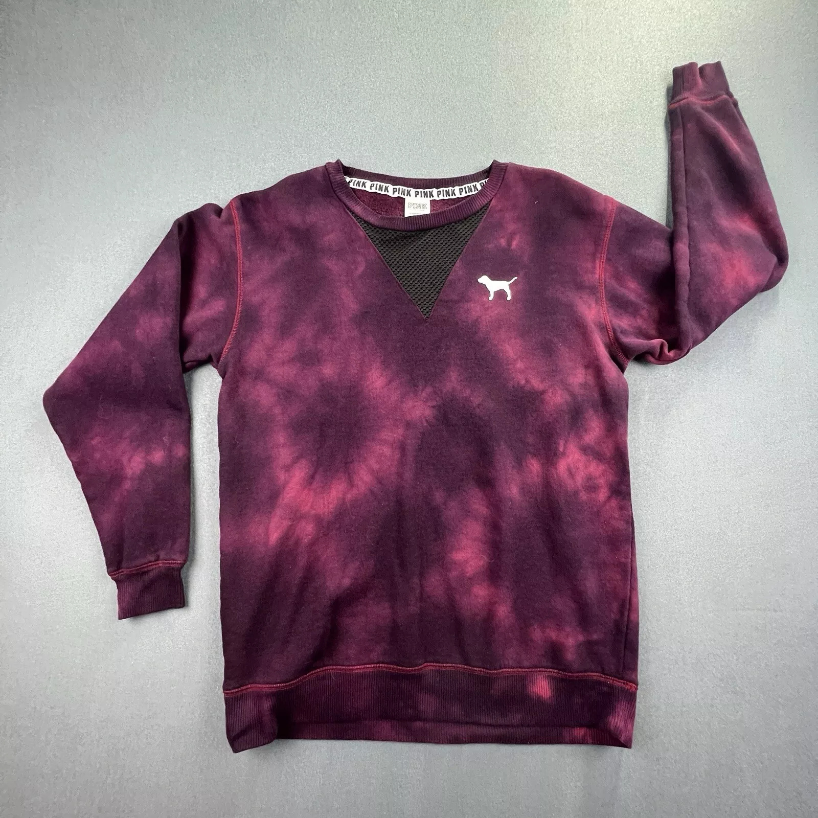 victoria-secret-vs tie dye pullover pump cover sweatshirt