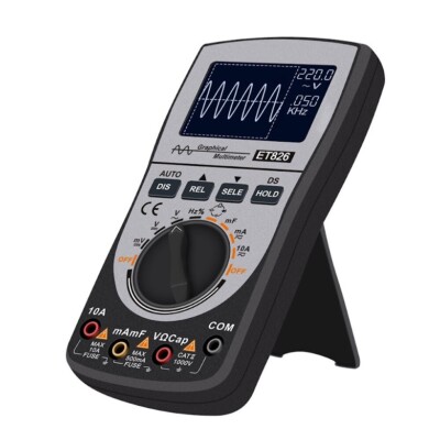 Intelligent Digital Oscilloscope Multimeter Diode Tester Analog Bar Graph    