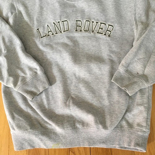 Land Rover Crew Sweatshirt Kids L 10 Gray - Picture 2 of 12