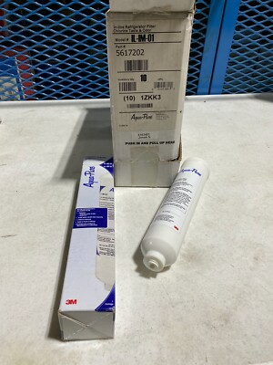 Two (2) 3M Aqua-Pure IL-IM-01 In-Line Refrigerator & Ice-Maker Filter 1/4'', NOS