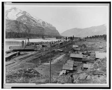 8" x 10" Photo Eddy,Montana,MT,Railroad Tracks Along River