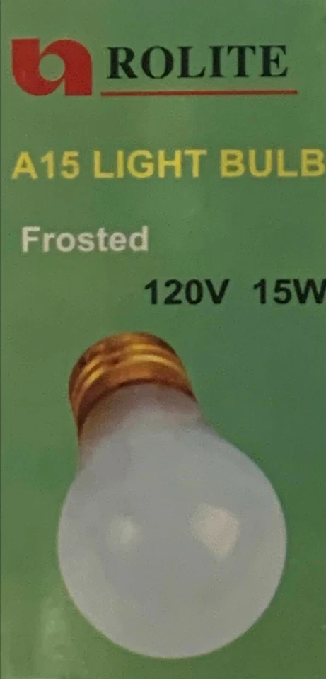 15W - 120V Medium A15 Base (Frosted) Traditional Light Bulb (6 Pack) - Image 4 of 4