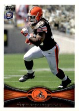 2012 Topps #380 Trent Richardson Rookie Cleveland Browns