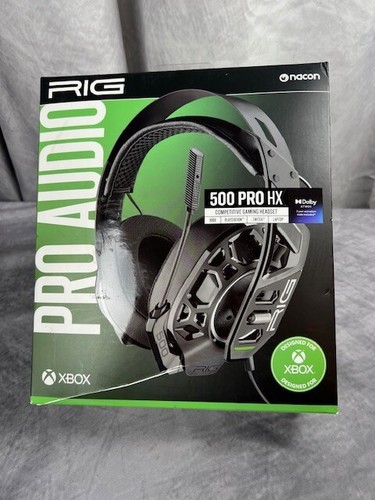 RIG 500 Pro HX Gaming Headset Xbox Series X S One PC with Dolby Atmos 3D Audio