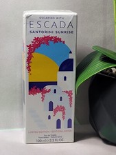 Escaping with ESCADA Ladies Santorini Sunrise EDT Spray - 3.3 oz/100 mL - NEW