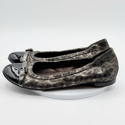 AGL ITALY Monika Cap Toe Ballet Flats Shoes Size 39