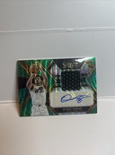 2022-23 Panini Select Basketball Ochai Agbaji RPA Green Prizm 15/25, #RJA-OCA