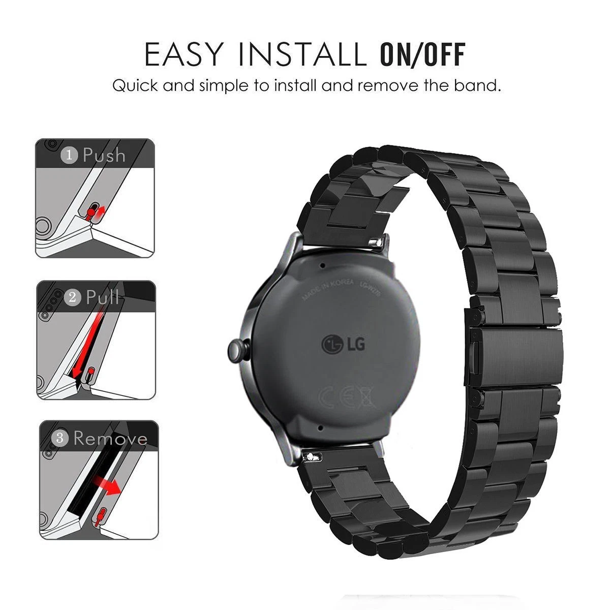 Lg w270 deals watch bands