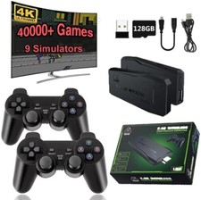 M8 TV Games console 128G Retro Handheld 40000 Games Player 4K HD Video Game...