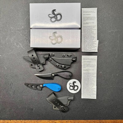   Shivworks Clinch Pick 2.0 BLACK DOUBLE EDGE Trainer Package inkl. Omni Sheath