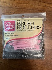 NEW VTG 1977 Goody Ball Tip Brush Hair Dozen Rollers Curlers Large  14 Pins USA