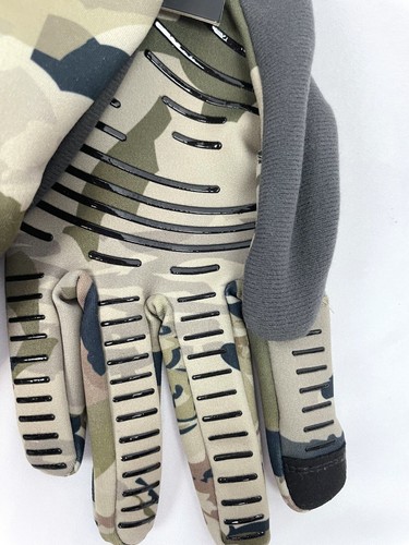 Under Armour Early Season Liner Gloves Camo Green Men XL Trigger Finger 1377509 - Picture 2 of 4
