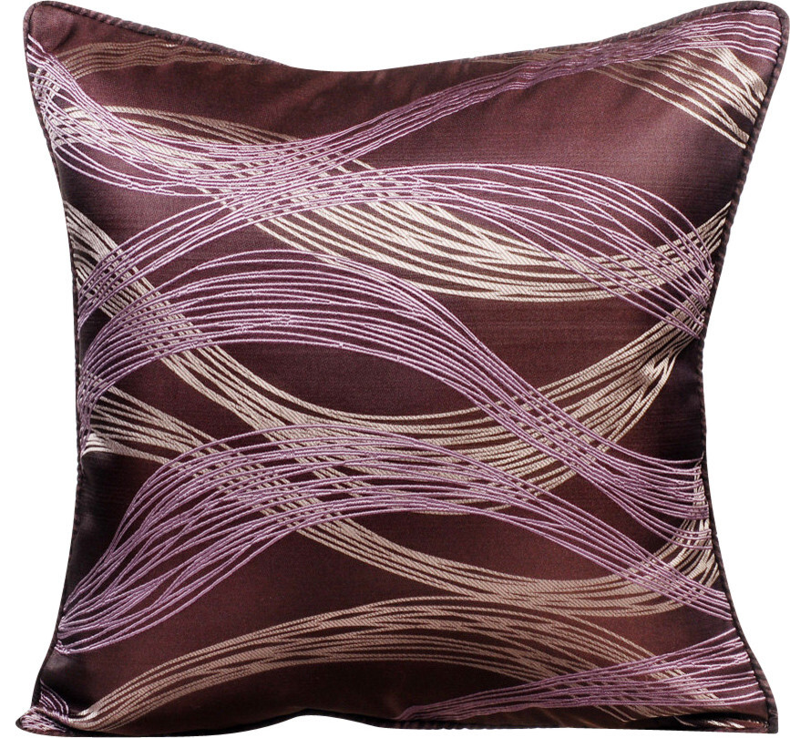 Decorative Sofa Cushion Case Purple 16