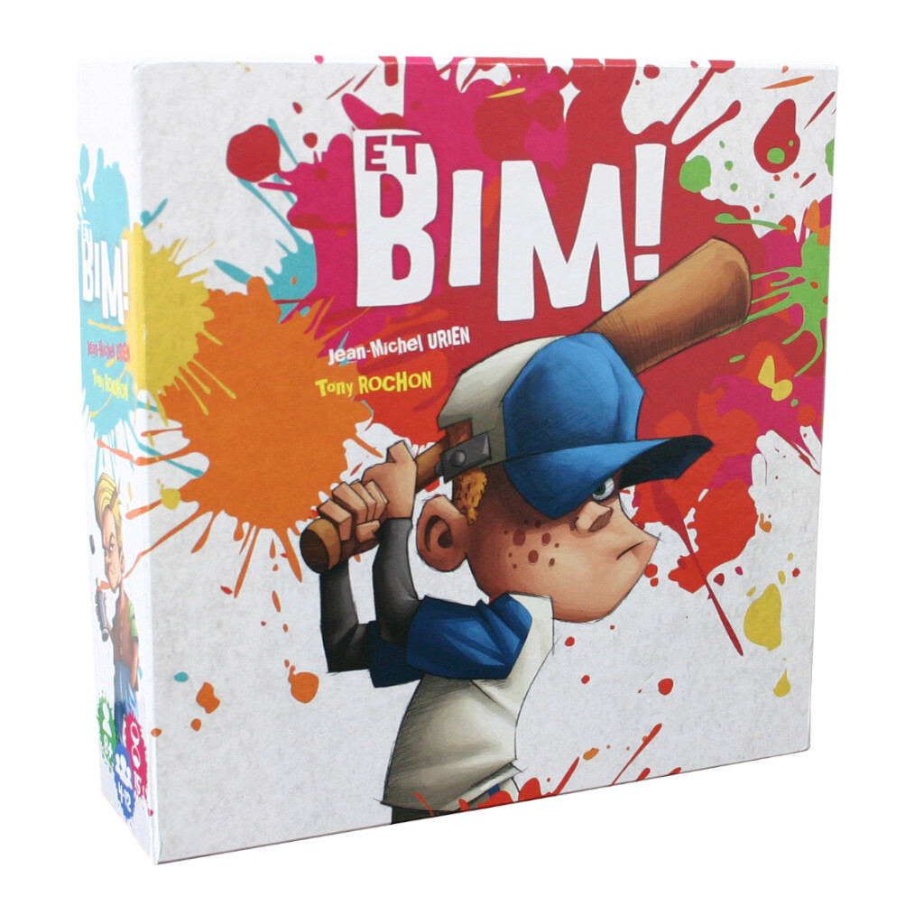 Jeu de société ET BIM pour occuper les enfants dès 8 ans et grands groupes de 4 à 10 joueurs