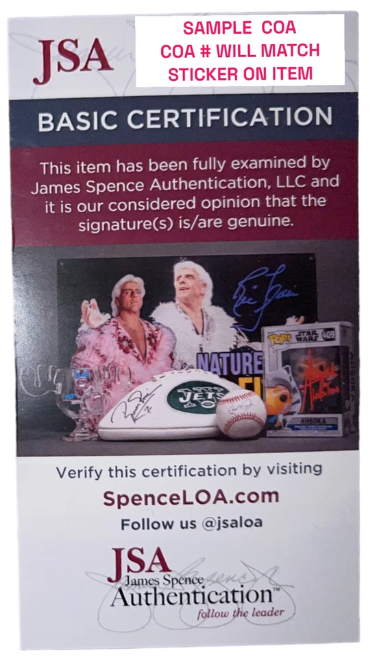 RICKIE FOWLER SIGNED 2024 PGA CHAMPIONSHIP PIN FLAG VALHALLA GOLF JSA - Image 2 of 2