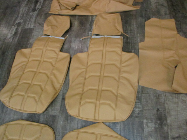 Ferrari 308 Seats, Center Console Leather Interior Set -  Beige