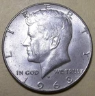 1968d Kennedy Half Dollar Lot FKHDaL